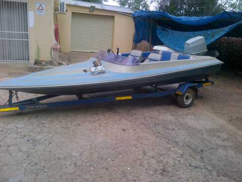 BOAT AND TRAILER