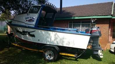 Boat with trailer for sale