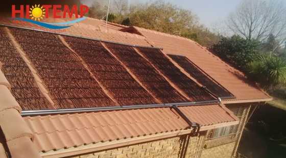 Boksburg JHB Solar Pool Heating Panels Installed