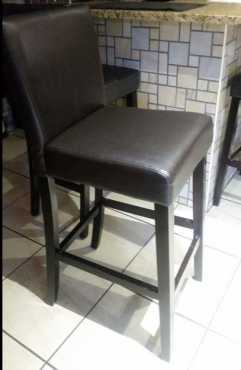Bonded leather bar stools