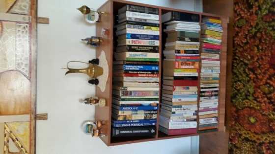 BOOKCASE  (VENEER WOOD )