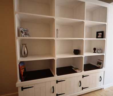 Bookshelf Fs 2250 with cupboard Two tone