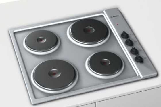 Bosch 60cm Sealed plate electric hob