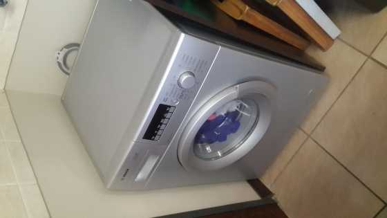 Bosch 6l silver front loader washing machine