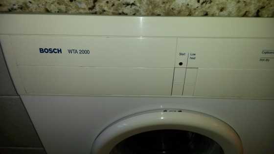 Bosch Tuble Dryer