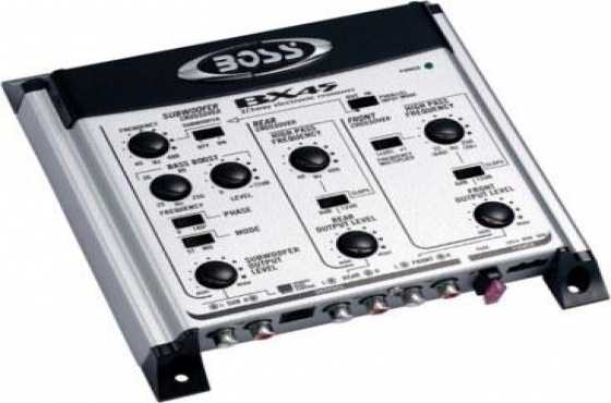 Boss Audio 23-way Crossover w Remote Subwoofer