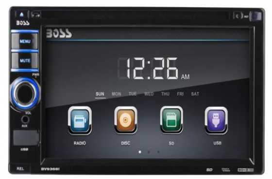 Boss Double Din DVD bv9368i