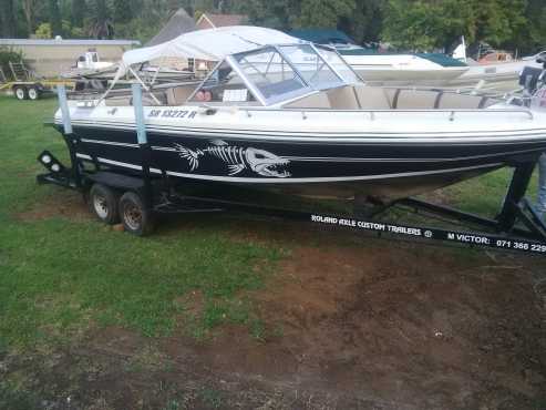 bostonian boat 260hp 5.7l mercruise