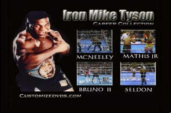 BOXING DVDs and CAREER SETS