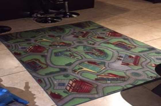 Boys car carpet