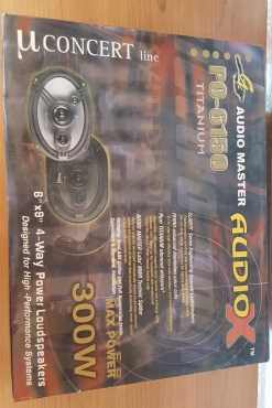 Brand new AudioX 69 inch car speakers for sale