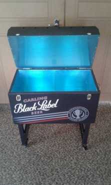 Brand new BLACK LABEL soccer table coolerbox