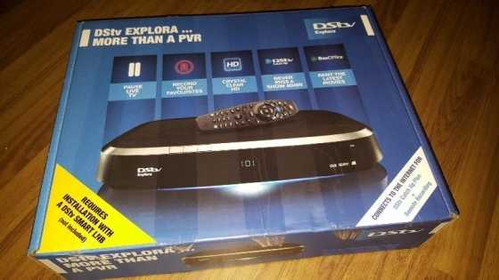 Brand new DSTV Explora