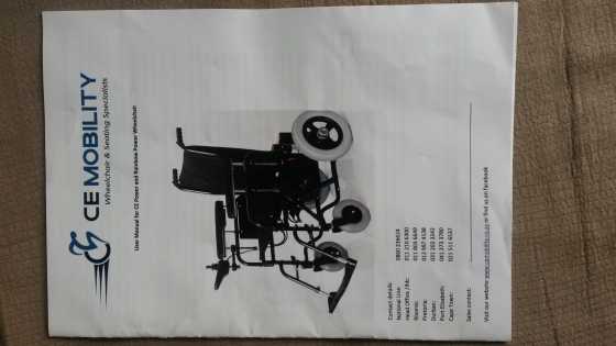 Brand New Electronic Wheelchair