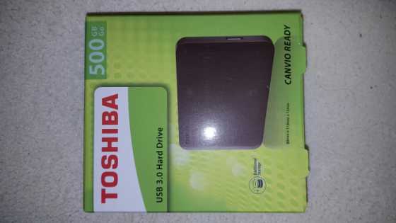 Brand new external hard drive