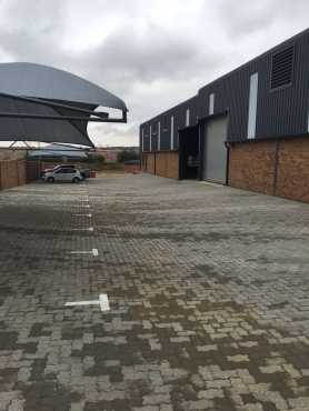 BRAND NEW FACTORY  WAREHOUSE SPACE TO LET IN SAMRAND