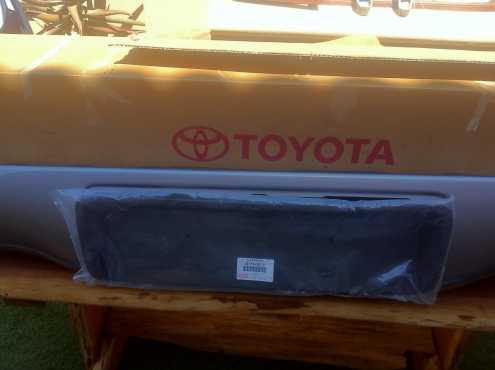 Brand new Genuine Toyota VVT i Rear bumper complete still in packaging