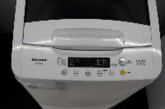 brand new hisense 8kg top loader washing machine