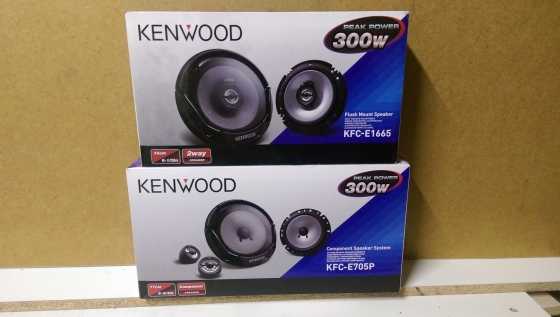 Brand New Kenwood SplitComponent System and coaxial speakers