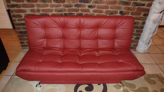 Brand new leather sleeper couches