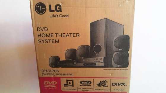 Brand New LG DH3120S Home Theatre System (5.1 Channel)