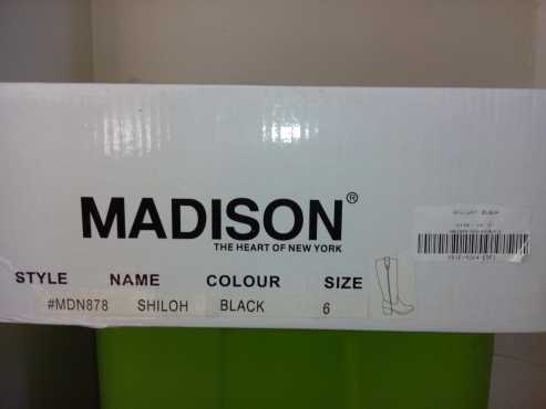 BRAND NEW Madison Shiloh Boots (Black)