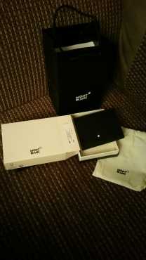 Brand new Mont Blanc mens wallet