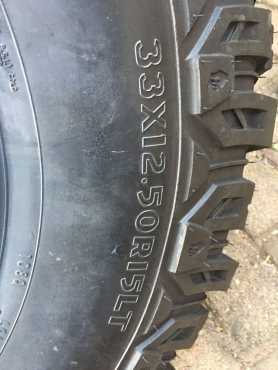 Brand new MT rims with tyres