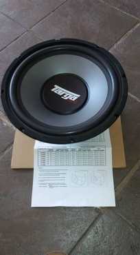 Brand new never been used 12quot high performance subwoofer