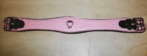 Brand new pink girth