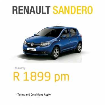 Brand new Renault Sandero 66KW expression from only R 1899 PM