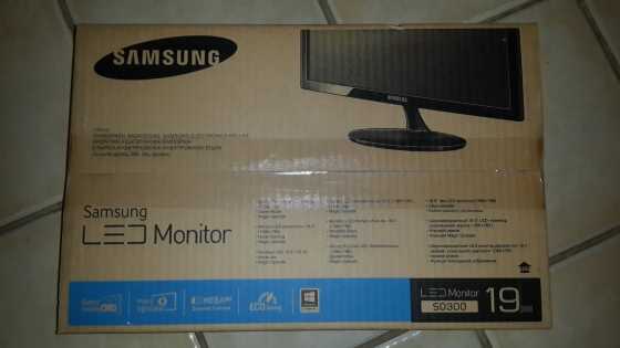 Brand new samsung 19in LED monitor