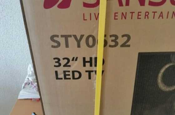 Brand new Sansui 32 inch LED TV sealed in box