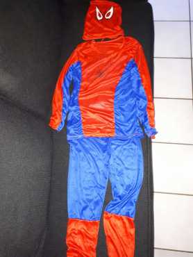 Brand new spider man suite. Will fit 9-11 year old