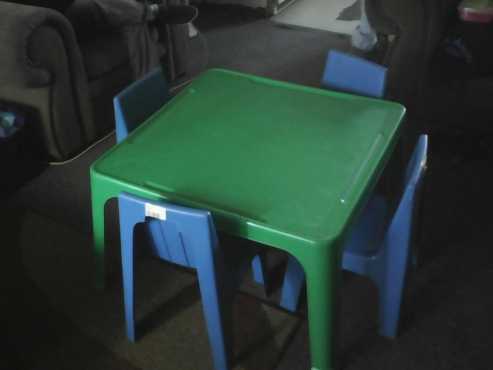 Brand New Tables And Chair For Kids Room Or Nursery School