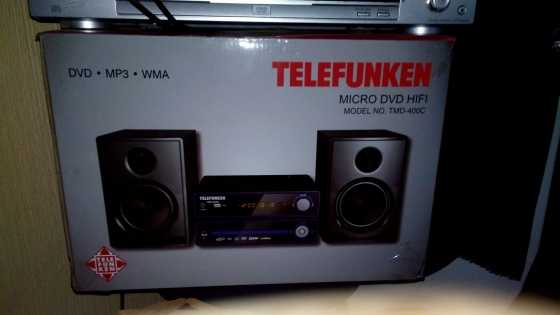 Brand new Telefunken Micro DVD HiFi.