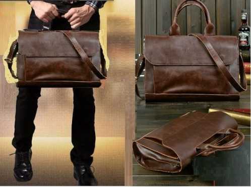 Brand New Vintage European Style Men039s Business Laptop Messenger