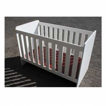 Brand New White Melamine Large Cot