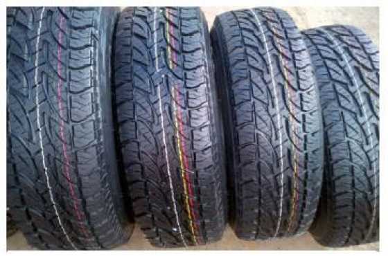 Bridgestone dueler AT 26565R17 Tyres for R6800 Set of 4