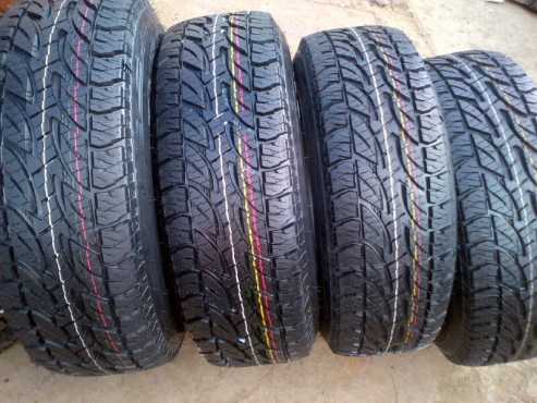 BRIGESTONE dueller 2656517 4x4 all terrain AT 4x brand new tyres