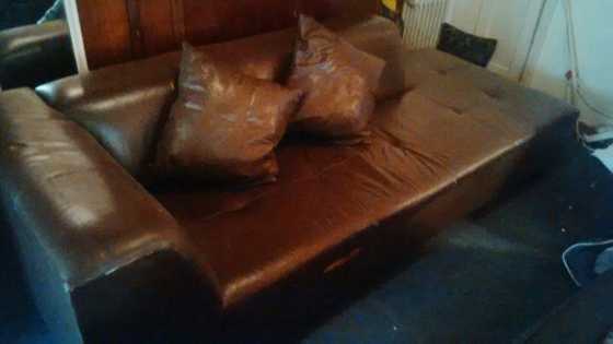 brown leather couch for sale