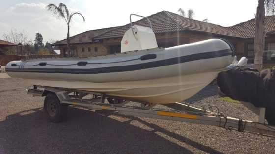 Buccanneer (23ft7m) Wide rubber duck.