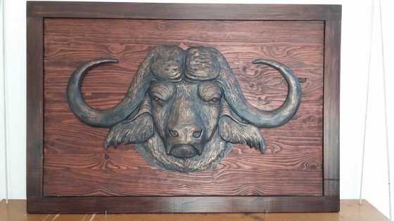 Buffalo wall hanging