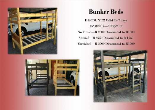 Bunkerbeds on Special