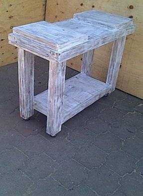 Butchers Block Farmhouse series 1150 Mobile 2 humps - Weathered look