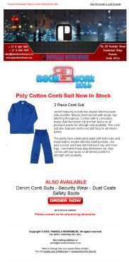 Buy Conti Suit 2 Pce Poly Cotton