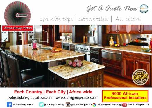 Buy Granite kitchen counter tops now  Stone Group Africa