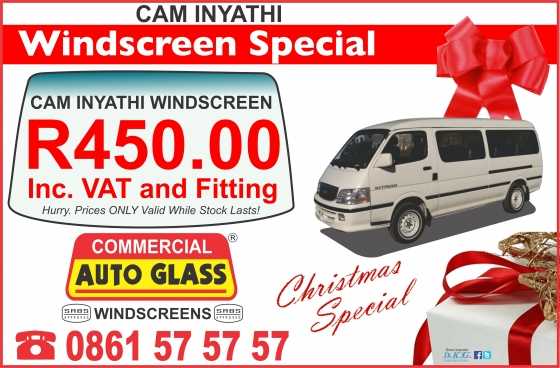 CAM INYATHI WINDSCREEN SPECIAL.