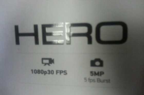 Camera GO PRO HERO for sale