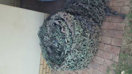 Camo net 8x8m te koop